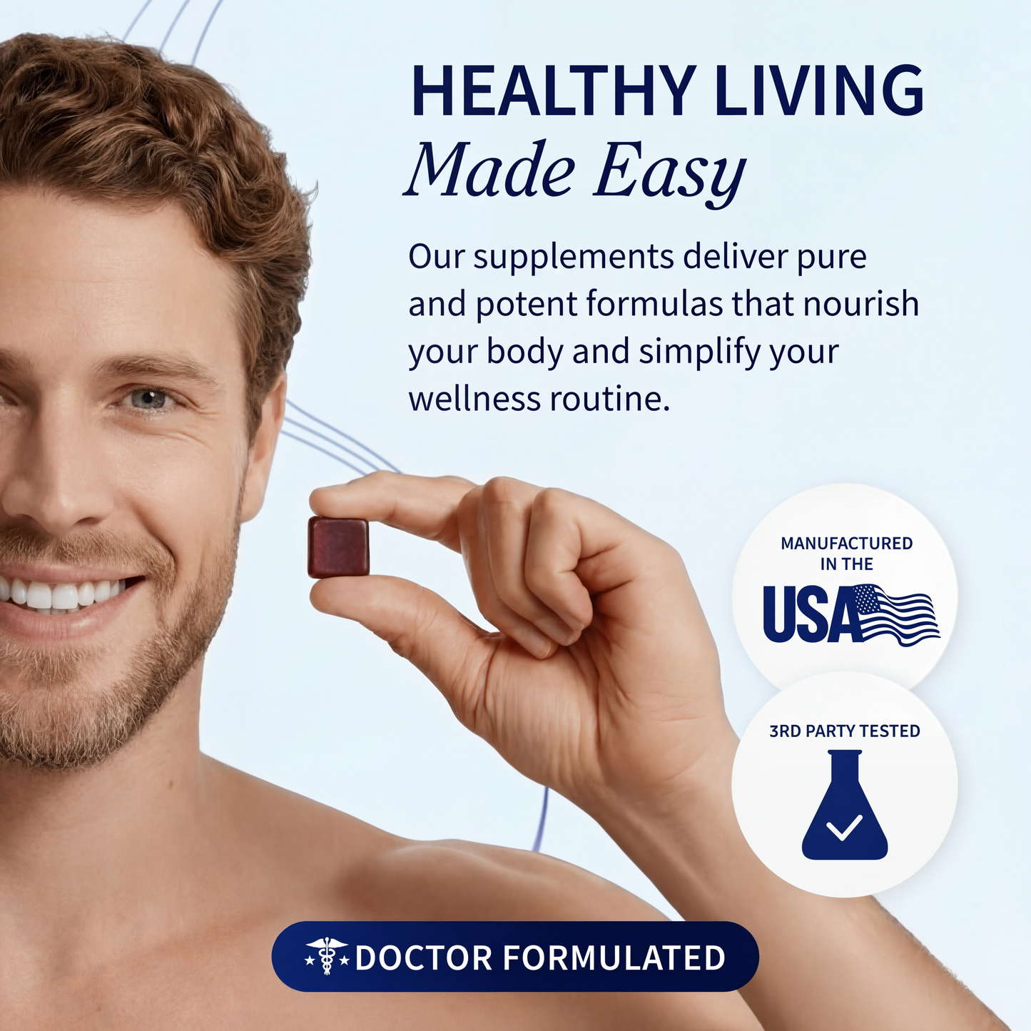 Men's Health Soft Chews - Boost Energy, Blood Flow & Vitality