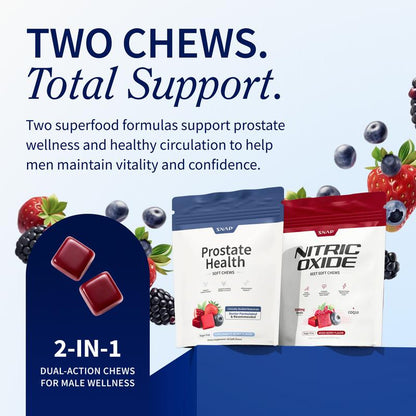 Men's Health Soft Chews - Boost Energy, Blood Flow & Vitality
